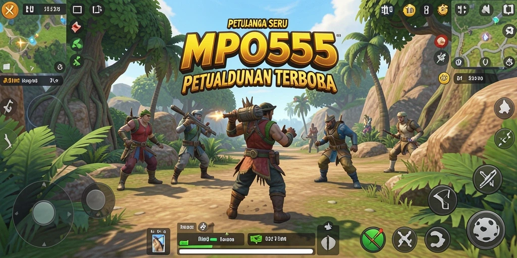 Gameplay MPO555 yang seru di dunia terbuka.