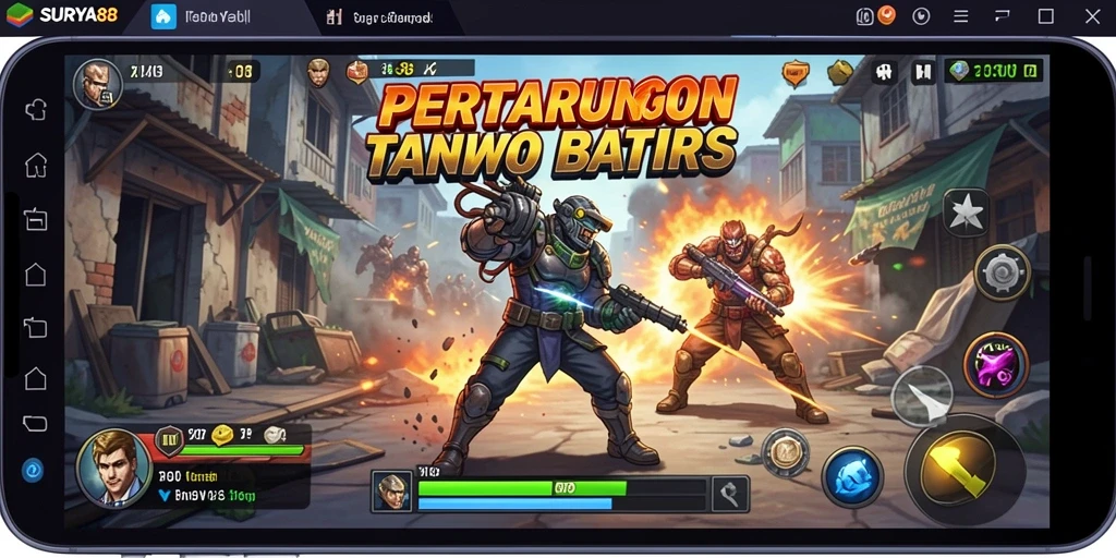 Gameplay seru dalam pertarungan karakter di SURYA88.