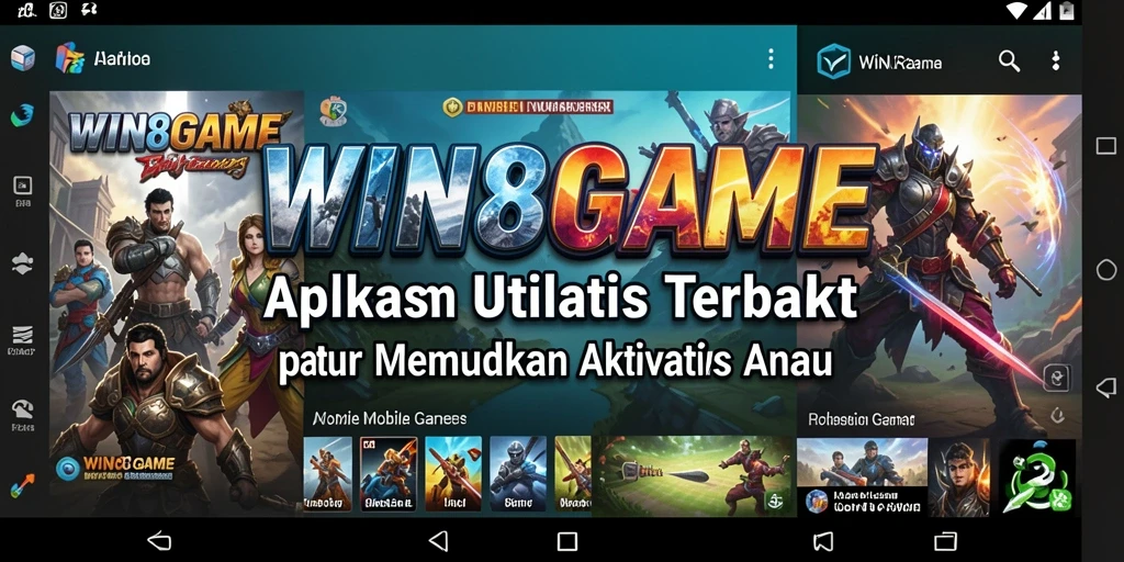 Tangkapan layar dari <strong>WIN8GAME</strong> menampilkan fitur-fitur canggih dan antarmuka yang intuitif.