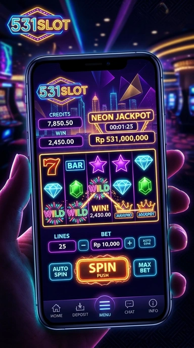 Pengalaman bermain yang menyenangkan menggunakan aplikasi 531slot.